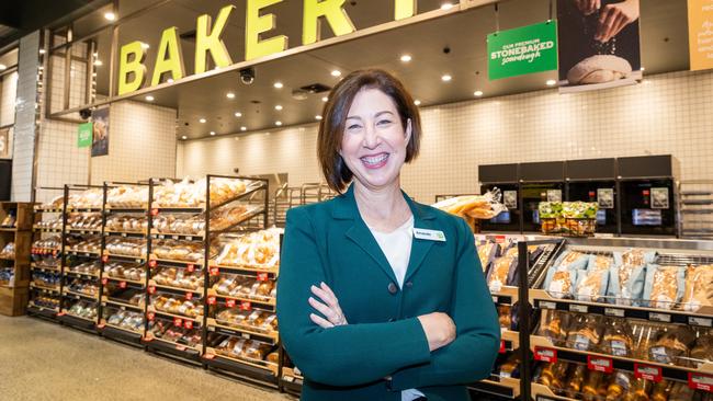 Woolworths CEO Amanda Bardwell wants workers back in the office. Picture: Renee Nowytarger