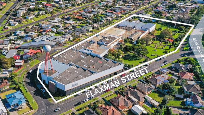 The Fletcher Jones Market site on Flaxman St in Warrnambool offers potential buyers a rare opportunity to own one of the town biggest “assets”. Picture: Supplied