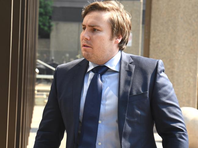 Adam Cranston has been charged with the alleged Plutus payroll tax fraud. Picture: AAP/ Peter Rae