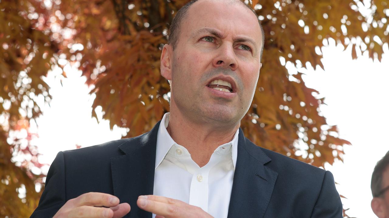 Treasurer Josh Frydenberg. Picture: NCA NewsWire / Gary Ramage