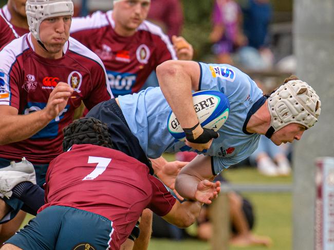 The Reds v NSW U19s battle. Pictures: Reds Media