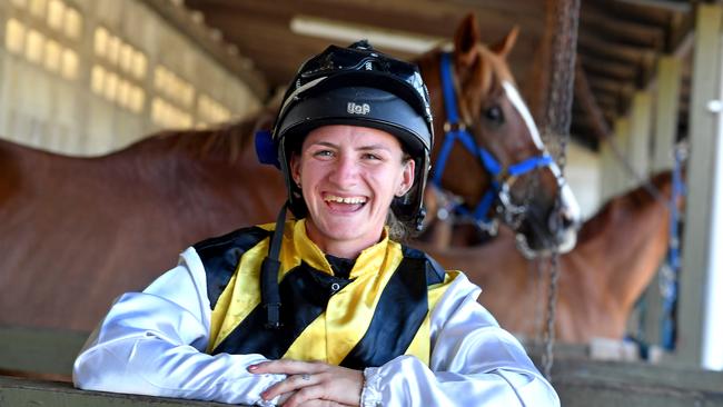 Peter Bakos’ granddaughter Anna Bakos is a successful Queensland rider. Picture: John Gass