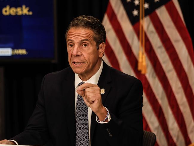 New York Gov Andrew Cuomo is a frequent critic of his party colleague de Blasio. Picture: AFP