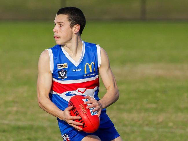 Mornington's impressive youngster Nathan Heath.