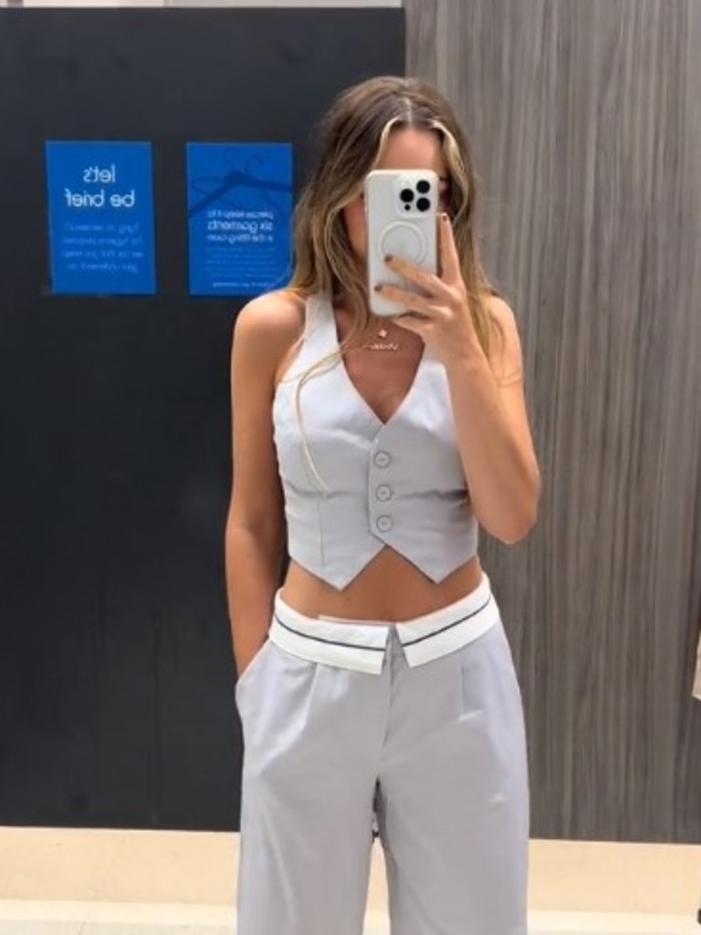 Shoppers go wild over Kmart's $20 ribbed split hem pants