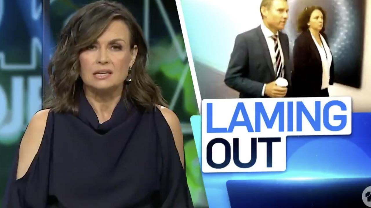 Lisa Wilkinson criticised prime minister Scott Morrison on The Project tonight. Picture: Channel 10