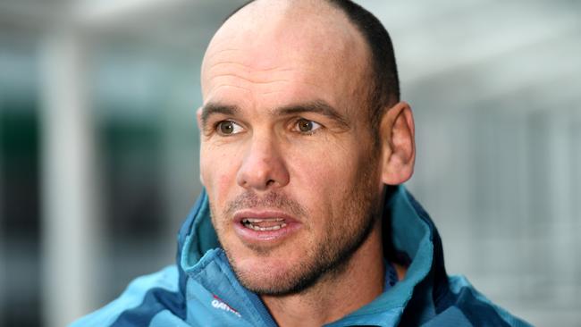 Wallabies defence coach Nathan Grey is in the spotlight. Picture: AAP