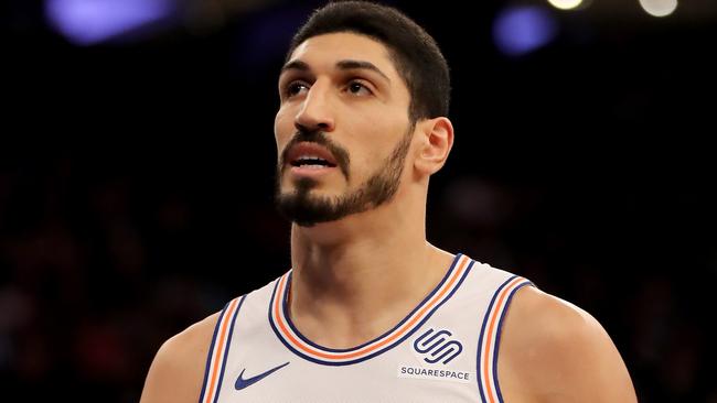 Enes Kanter has hit out at LeBron. Photo: Elsa/Getty Images/AFP