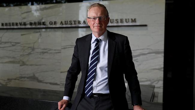 Reserve Bank governor Philip Lowe. Picture: Jane Dempster