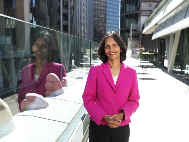 5/5/23: Macquarie Group CEO Shemara Wikramanayake at their Sydney offices  for full year profit results. John Feder/The Australian.