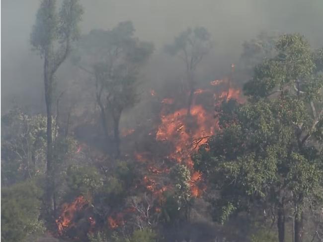 Some Emerald residents have been warned to leave immediately due to the fires. Photo: ABC