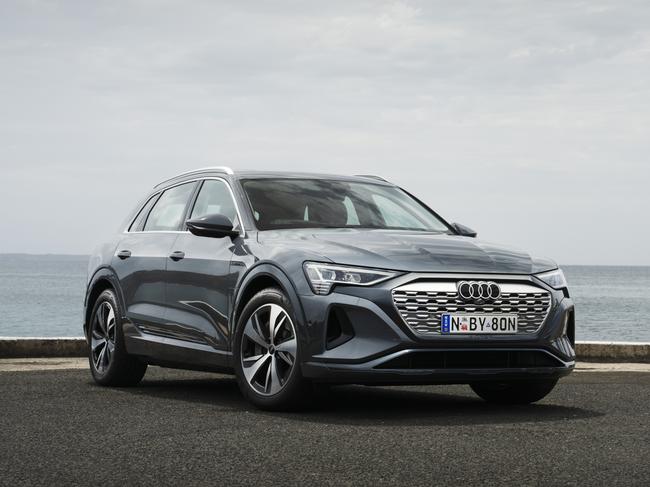 EMBARGO FOR TWAM 18 NOV 2023. FEE MAY APPLYAUDI Q8 E TRON. Supplied