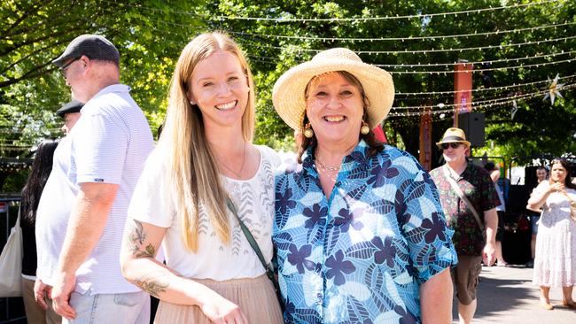 Attendees at the 2023 Hahndorf Christmas Markets. Picture: The Advertiser/ Morgan Sette