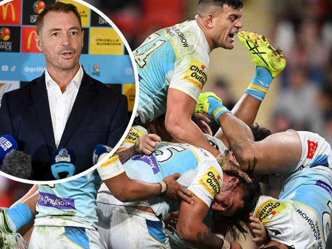 The Gold Coast Titans are celebrating historic weekend.