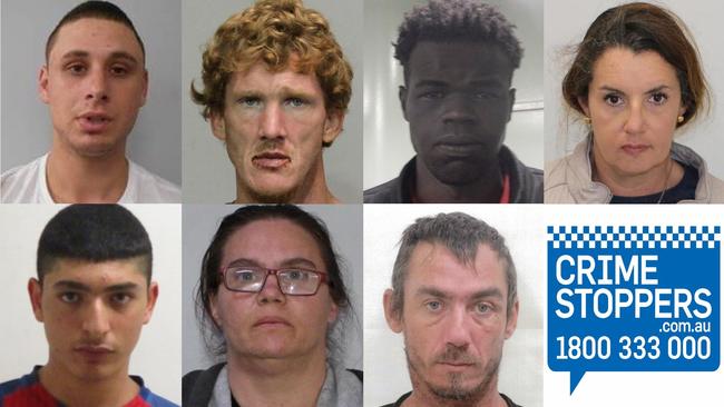 Warrants have been issued for the arrest of seven accused criminals across Melbourne's northern suburbs.