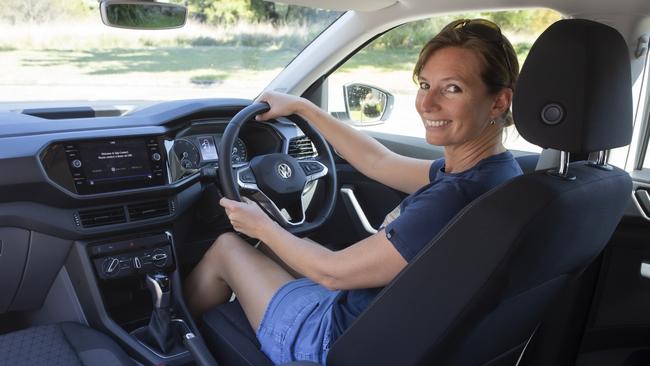 Despite its small size the T-Cross has a relatively roomy cabin.