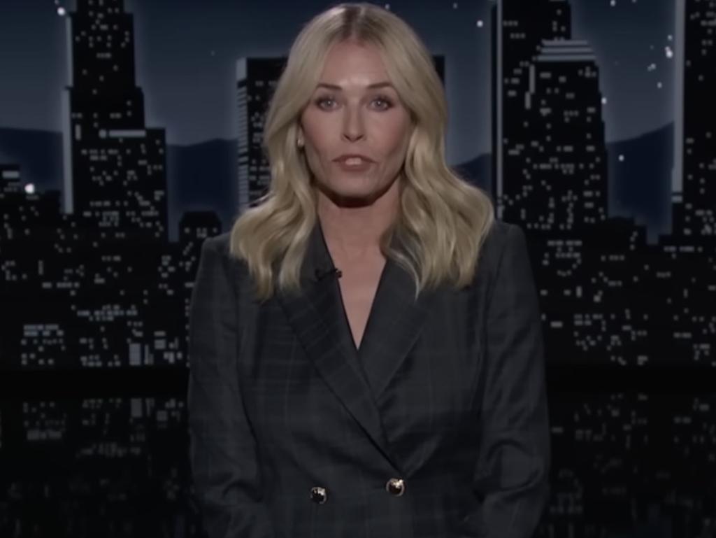 Chelsea Handler guest hosted Jimmy Kimmel Live, revealing her private turmoil in her opening monologue.