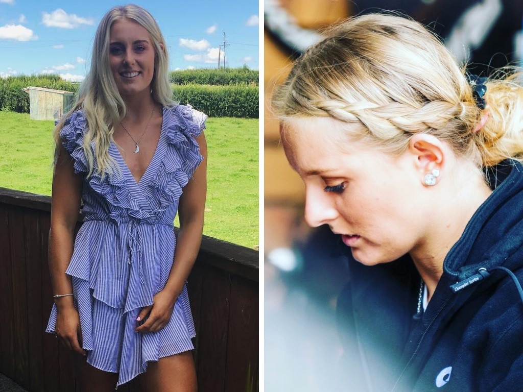 24-year-old New Zealand Olympic cyclist Olivia Podmore.