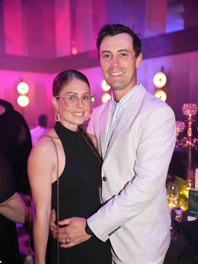 Jessica McNaughton and Cameron McNaughton at the A.B. Paterson College Foundation Gala Ball at QT Gold Coast for Gold Coast at Large. Picture, Portia Large.