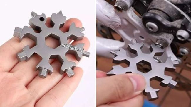 Every Dad needs an 18-in-1 Snowflake Multi Tool. Picture: Amazon