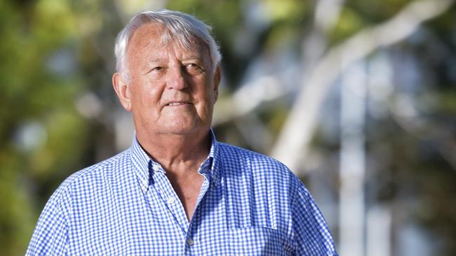 Independent Commissioner Against Corruption Ken Fleming QC poses for a photo in front of Parliament House in Darwin on Friday, August 31, 2018. Picture: Keri Megelus