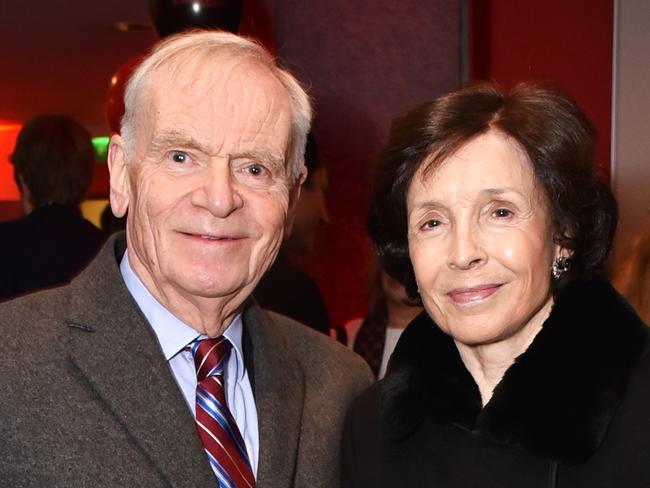 LONDON, ENGLAND - DECEMBER 04: Lord Jeffrey Archer and Mary Archer attend the Gala Performance of 