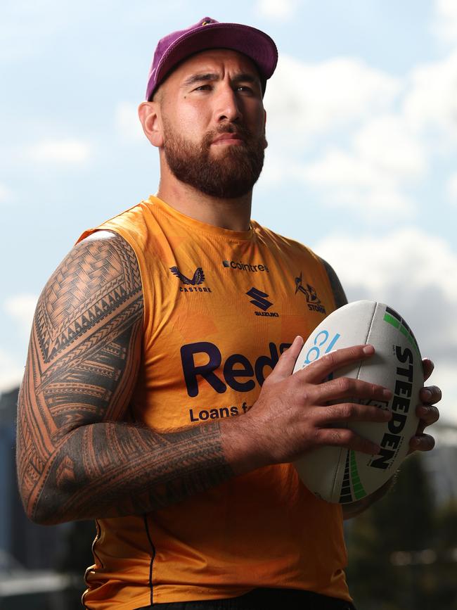 Nelson Asofa-Solomona is ready to rip into the Panthers. Picture: Kelly Defina/Getty Images