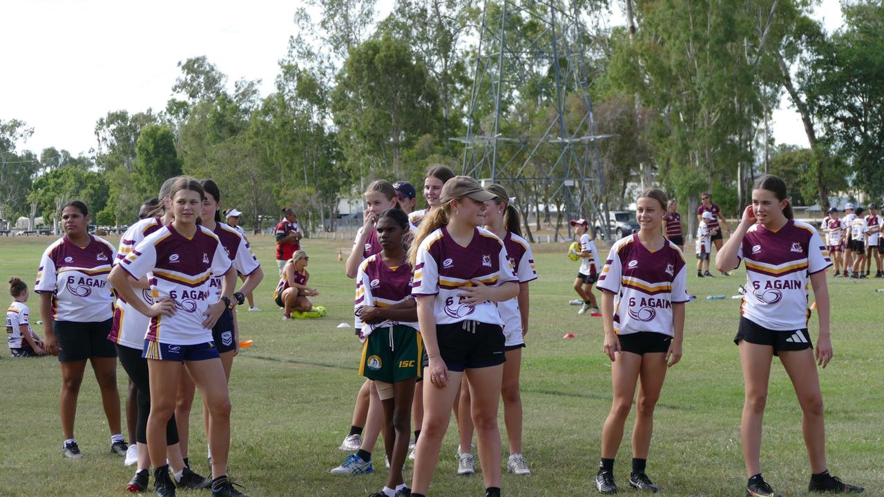 CQ Bulls Touch Football's 6 Again Clinic, Rockhampton Touch Fields.