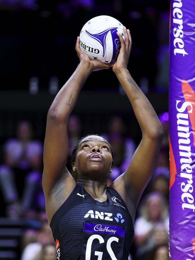 Grace Nweke was unstoppable for New Zealand. (Photo by Hagen Hopkins/Getty Images)