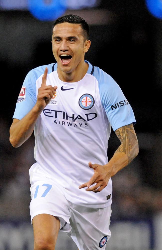 Tim Cahill is pulling in plenty of dollars. Picture: AAP