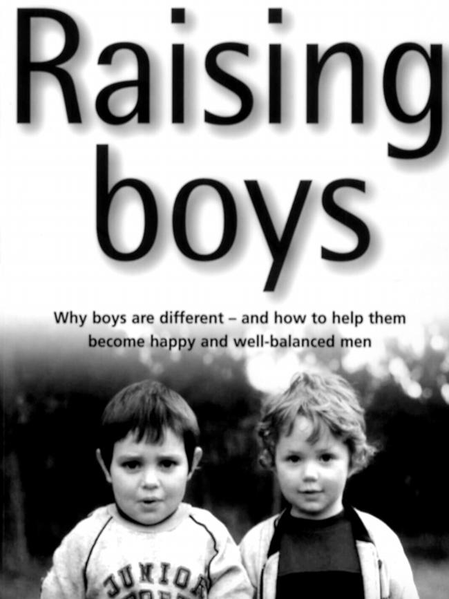 Cover of book "Raising Boys" by Steve Biddulph.