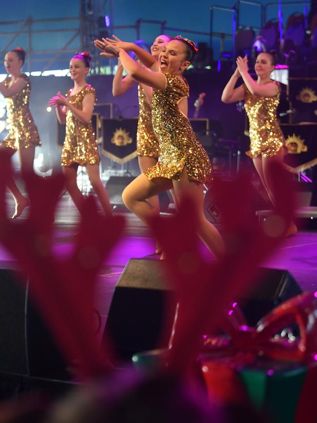 Carols by Candlelight at Riverway 2022. Performers from Townsville Academy of Performing Arts. Picture: Evan Morgan