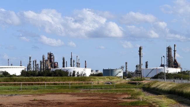 The Lytton oil refinery in Brisbane. Picture: AAP