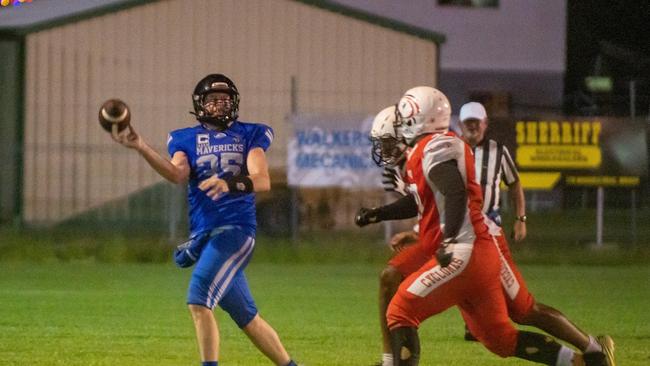 Mackay Gridiron vs Townsville Cyclones at West Tiger Park Walkerston. Saturday 20 January 2024 Picture:Michaela Harlow