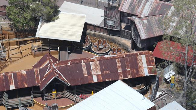 The Thunder River Rapids Ride was like a horror scene. Picture Glenn Hampson