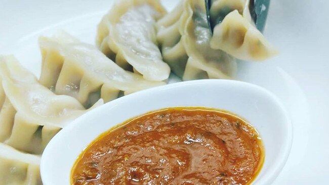Dumplings at Oliva. (https://www.facebook.com/olivamediterraneanofficial)