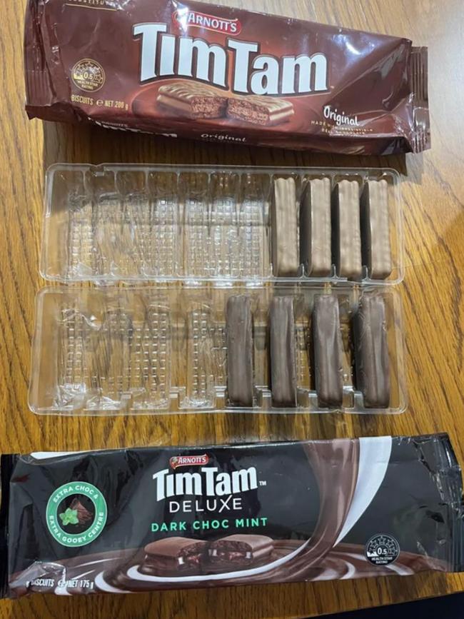 Tim Tam lovers have noticed an infuriating detail in the biscuit's packaging. Picture: @budge1988 / Reddit