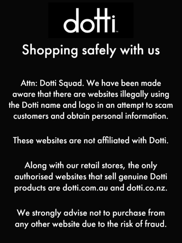 Dotti clothing clearance