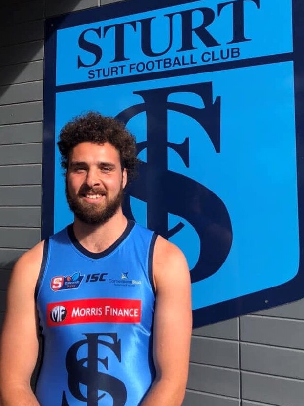 Sturt recruit Abe Davis. Picture: Sturt Football Club