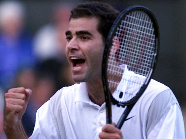 Pete Sampras would be tough to beat on a fast grasscourt. Picture: Mark Evans