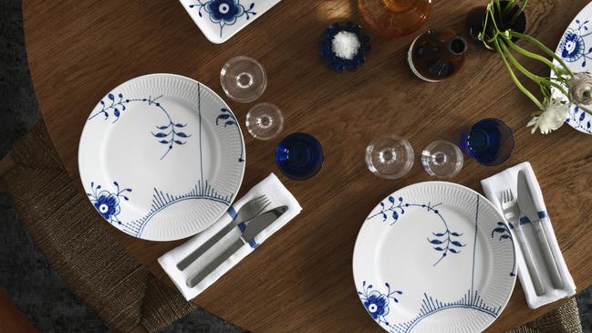 Royal Copenhagen, the classic blue and white Danish brand established in 1775, is still associated with formality and tradition in Denmark.