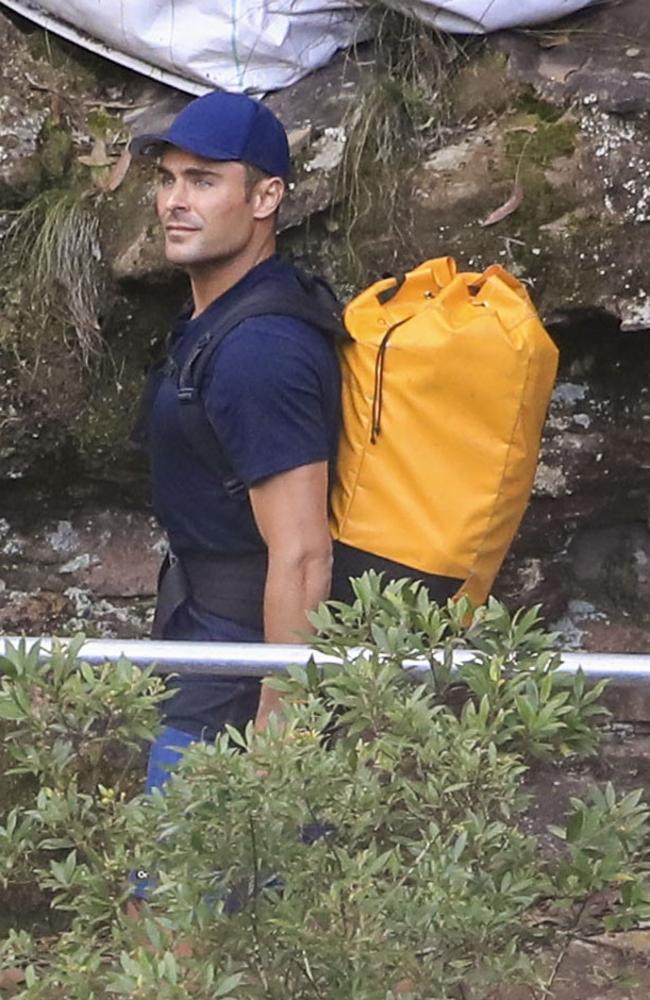 Imagine spotting Zac Efron on your bushwalk. Picture: Media-mode.com