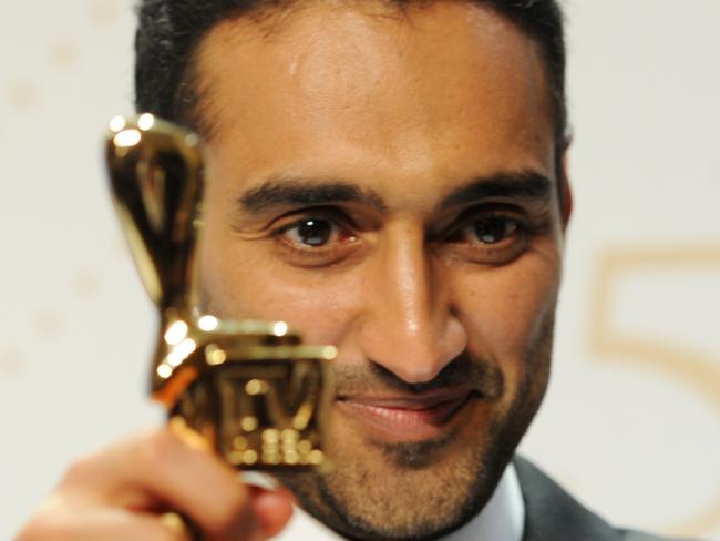 Waleed Aly has several thousand reasons to smile. Picture: Joe Castro/AAP.