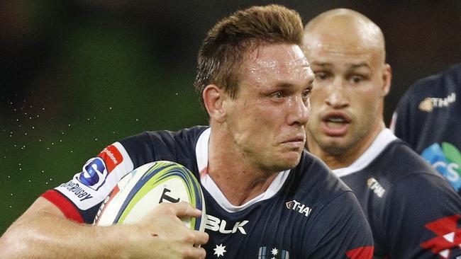 Dane Haylett-Petty will return to action for the Rebels against the Hurricanes. Picture: AAP 