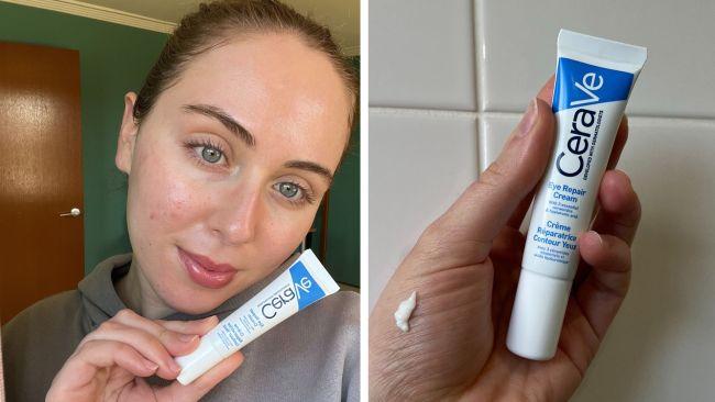 The Cerave Eye Repair Cream is an absolute steal at $20.