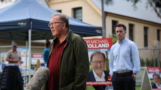 NSW Labor leader Chris Minns backed Dr Michael Holland to tackle the regional seat from the Coalition. Moruya, NSW by-election-Obstetrician, gynaecologist and university lecturer Dr Michael Holland is the Labor candidate for the Liberal-held seat. Picture: Sunday Telegraph/Gary Ramage