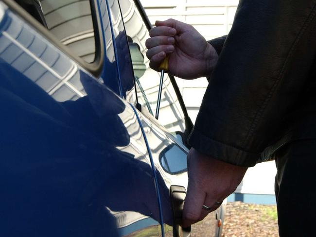 Theft from motor vehicles has driven an increase in thefts in Victoria.