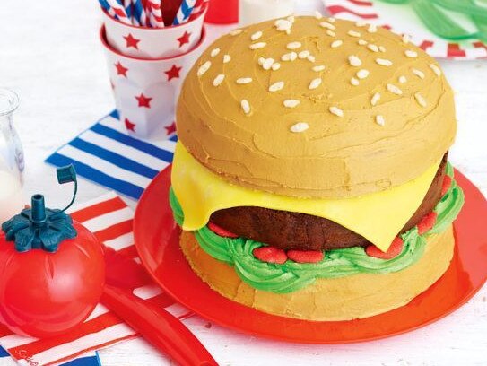 It might look like a hamburger but it's actually sweet. Picture: Supplied