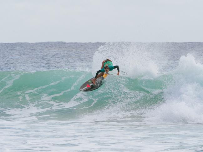GOLD COAST, QUEENSLAND, AUSTRALIA - APRIL 26: Surfers in the Juraki Teams Challenge at the Bonsoy Gold Coast Pro on April 26, 2024 at Gold Coast, Queensland, Australia. (Photo by Andrew Shield/World Surf League)