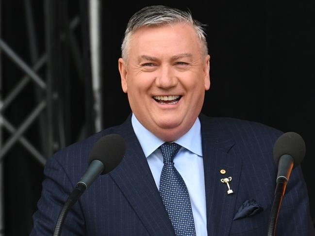 Media personality and former Collingwood president Eddie McGuire will be part of an advisory board to help Melbourne Lord Mayor Nick Reece come up with ideas to improve the city. Picture: Getty Images